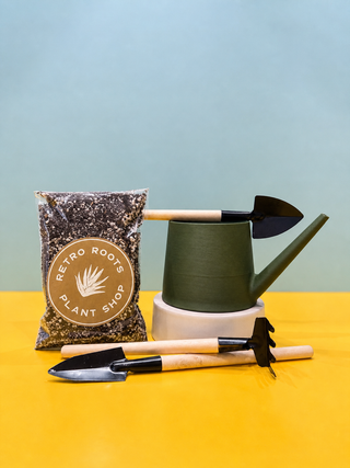 The Retro Root Plant Shop Planting Pals Trio Kit